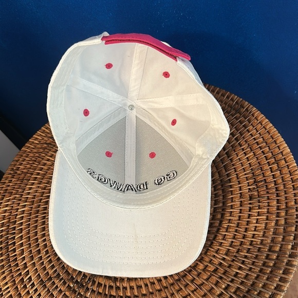 Go Dawgs T-Mobile White Strapback University of Georgia Promo Baseball Hat Cap - Picture 5 of 5